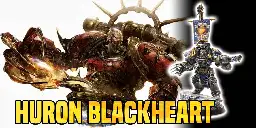 Warhammer 40K: Huron Blackheart - Master of The Red Corsairs