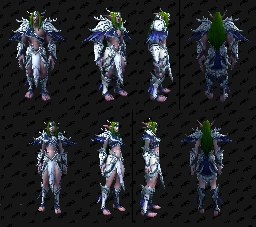 Updated Night Elf Heritage Armor from the Patch 10.1.7 PTR