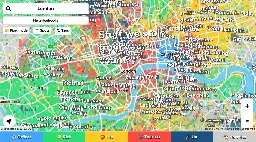 London Neighborhood Map