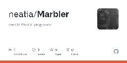 GitHub - neatia/Marbler: macOS WebGL playground