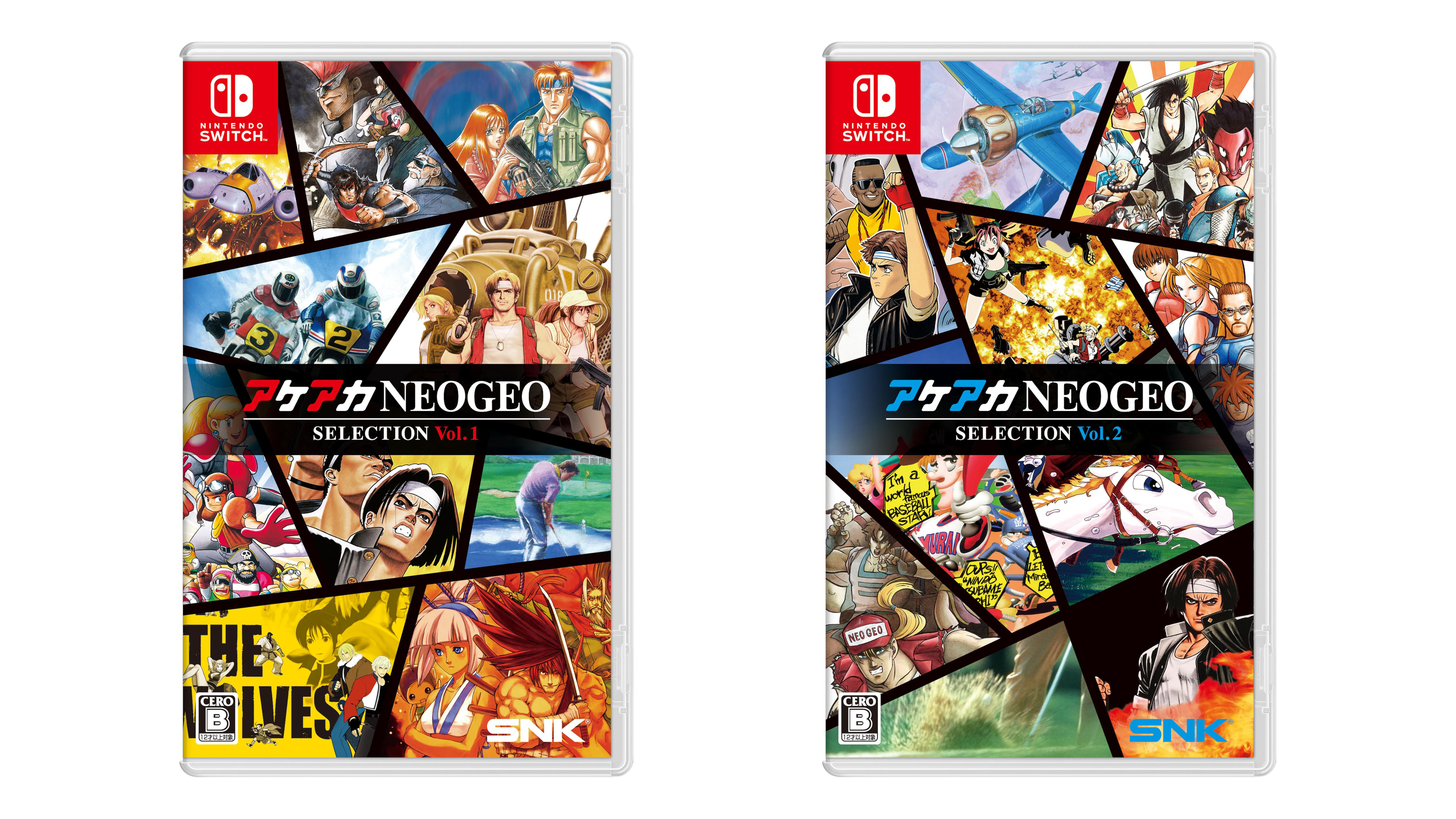 ACA NEOGEO Selection Vol. 1 and 2 announced for Switch