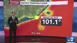 Buoy in Florida Keys measures 101.1-degree water temperature