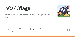 GitHub - n0s4/flags: An effortless command-line argument parser for Zig.