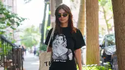 Emily Ratajkowski Sports Stormy Daniels T-Shirt After Trump Verdict