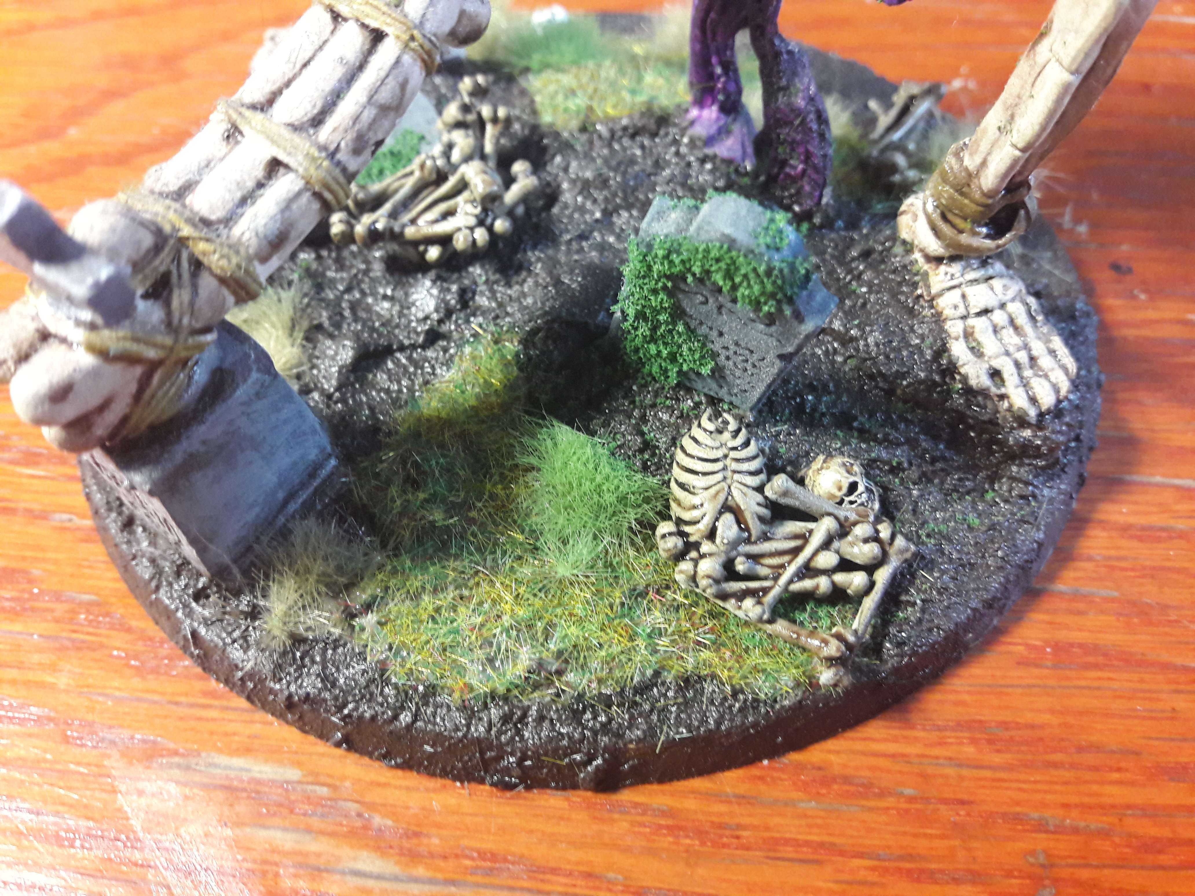 Additional basing bits for my Skeleton Giant