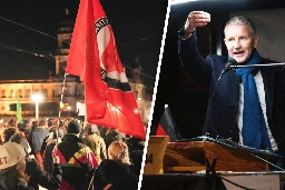 1500 Gegendemonstranten stellen sich Pegida und Höcke entgegen