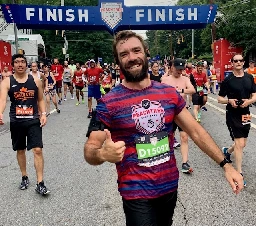 Go Fourth - Peachtree Road Race finish - 2023 - SaportaReport