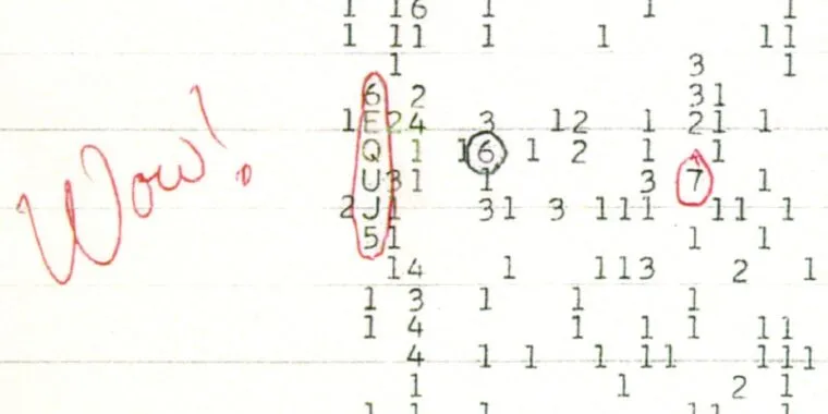 Astronomers think they’ve found a plausible explanation of the Wow! signal