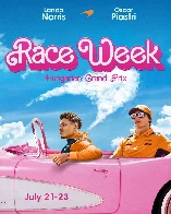 McLaren's poster for the Hungarian GP