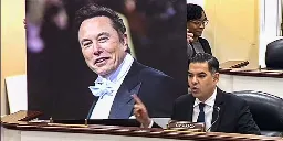 Dem derails Marjorie Taylor Greene's 'DOGE' hearing with photo of 'President Elon Musk'