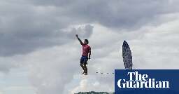 ‘Conditions were perfect’: how the breathtaking image of Olympic surfer Gabriel Medina was taken