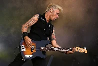 TIL Green Day bassist Mike Prichard adopted the stage name Mike Dirnt as "Dirnt" was originally a nickname that his friends from grade school gave him, as he constantly played "air bass/guitar" an...