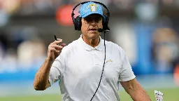 Chargers coach Harbaugh to wear heart monitor