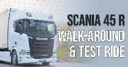 SCS On The Road: Fully Electric Scania 45 R Walk-Around & Test Ride