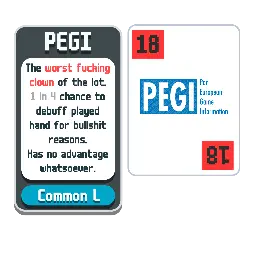 PEGI is a pissing joke.