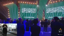 xQc standing and saluting the crown prince of Saudi Arabia immediately after flexing millions of dollars worth of watches on stream