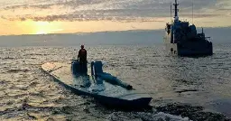 Officers looking for missing fishermen instead find "narco sub" loaded with 4 tons of cocaine
