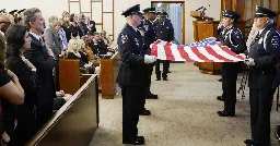 ‘The epitome of courage’: Service remembers legacy, life of former DPD Chief David Kunkle