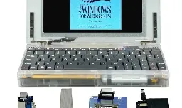$200-ish laptop with a 386 and 8MB of RAM is a modern take on Windows 3.1 era