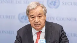 U.N. chief calls for an end to $7 trillion in fossil fuel subsidies