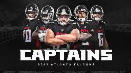 Falcons name five team captains for 2023 season