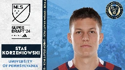 Philadelphia Union Select Stas Korzeniowski in MLS SuperDraft 2024 | Philadelphia Union