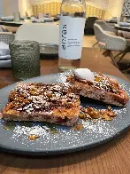 Blessed french toast at Planta in Yorkville, Toronto