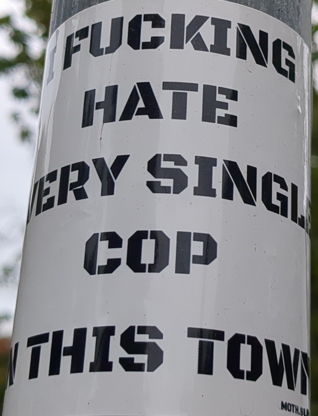 Hate every cop in town