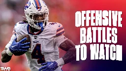 Top Offensive Position Battles to Watch in 2024 Buffalo Bills’ Training Camp