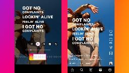 Here's How to Add Song Lyrics to Your Instagram Reels