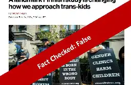 Fact Checked: New Problematic "Finnish Study" Actually Shows Trans Care Saves Lives