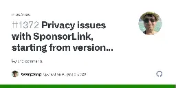 Privacy issues with SponsorLink, starting from version 4.20 · Issue #1372 · moq/moq