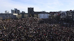 Women across Iceland, including the prime minister, go on strike for equal pay and no more violence