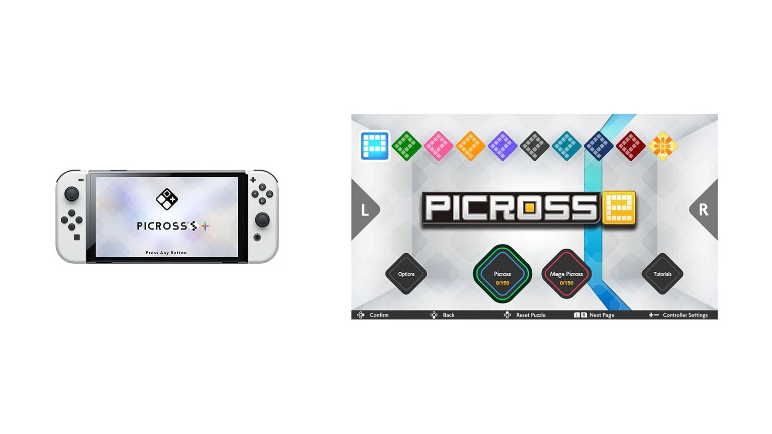 Picross S+ announced for Switch