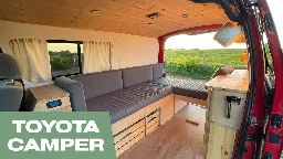 Self Converted Camper - Toyota Hiace 280 SWB
