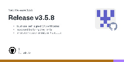 Release Release v3.5.8 · CappielloAntonio/tempo
