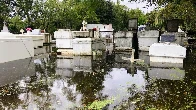 As Louisiana’s coast washes away, the dead are the first to go
