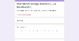 Post-Match Ratings: Arsenal F.C. v.s. Brentford F.C.