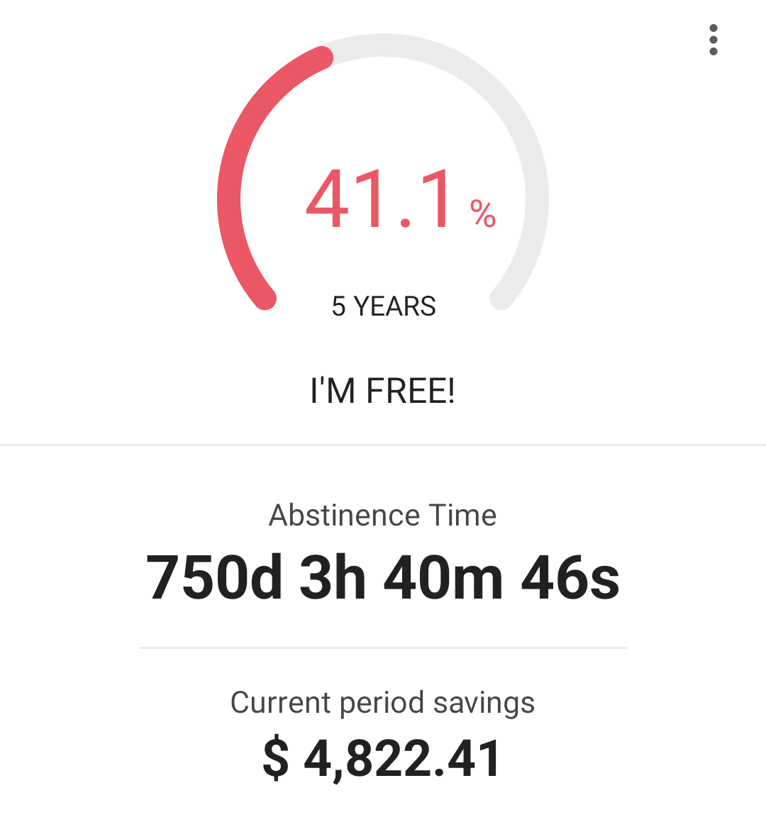 The Quitzilla app helped me in the early months