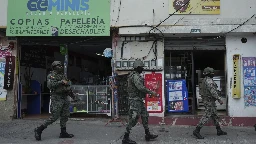 Armed men break into a live TV studio in Ecuador as the country is rocked by a series of attacks