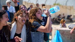 As Gaza teeters on the brink of famine, these teen girls are trying to block aid trucks getting in