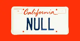 How a 'NULL' License Plate Landed One Hacker in Ticket Hell
