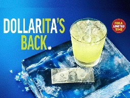 Applebee’s Welcomes Back The Dollarita Starting October 1, 2023 - Chew Boom