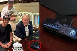 Donald Trump's iPhone Wallpaper Is Just a Photo of Himself