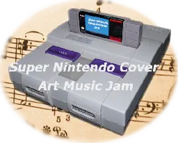 Super Nintendo Cover Art Music Jam