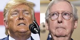 'What the hell?' Far right 'outraged' as Mitch McConnell 'engineers a coup' against Trump