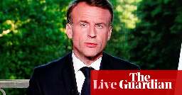 EU elections 2024 live: Emmanuel Macron dissolves French parliament and calls snap elections after huge far-right gains
