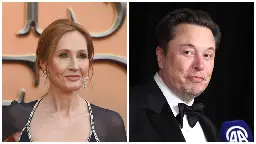 J.K. Rowling Is So Transphobic Even Elon Musk Wants Her to Shut Up