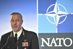 NATO military chief says troops would be on ground if not for Russian nukes