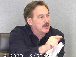 Mike Lindell's belligerent Dominion depositions: Hawking MyPillow dog blankets on Steve Bannon's podcast and scaring away court reporters